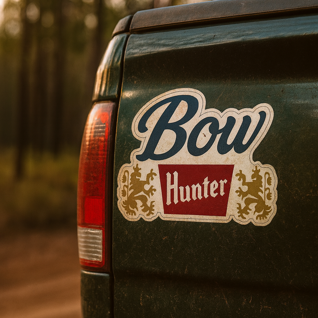 Bow Hunter – Banquet Style Vinyl Sticker
