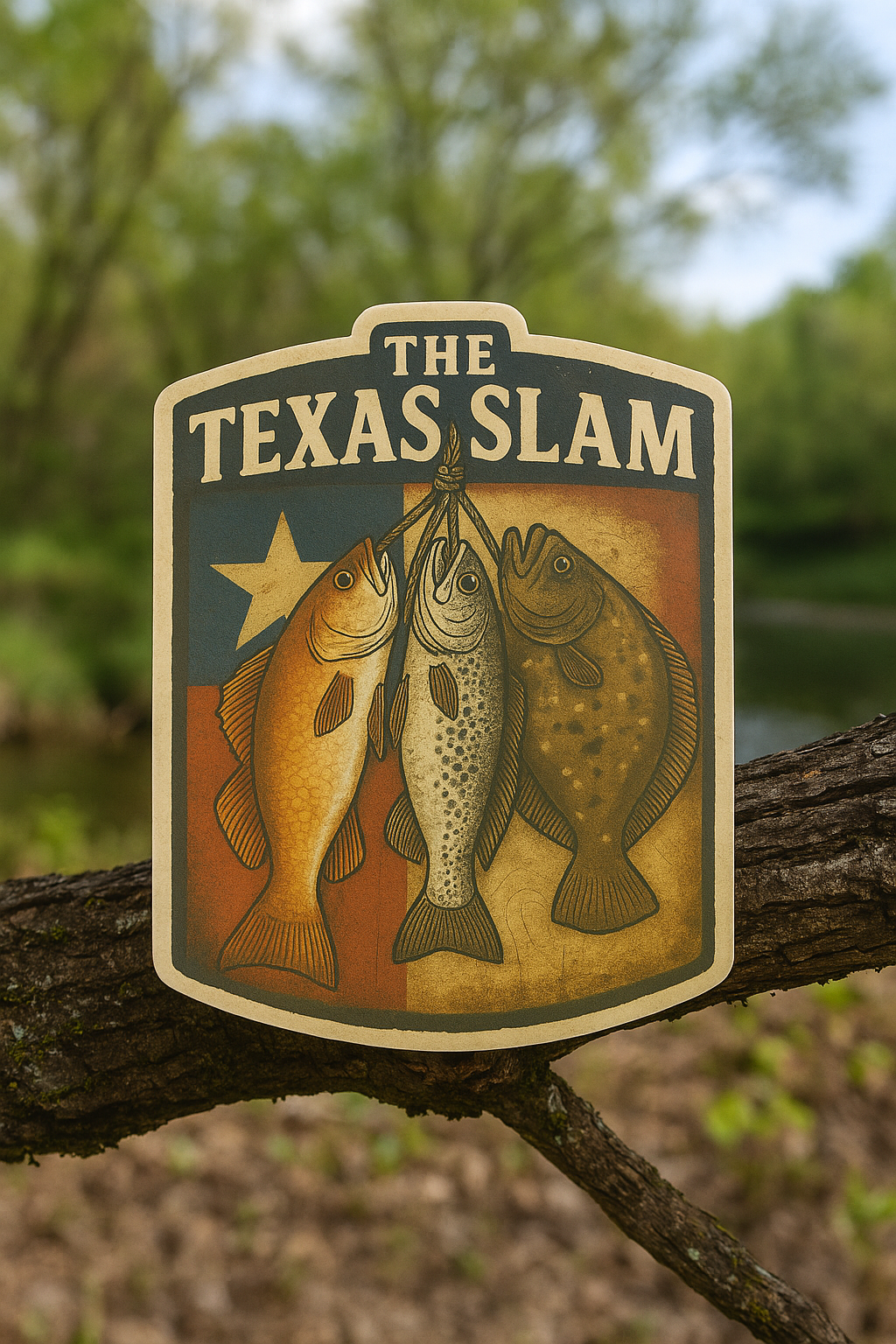 Texas Slam Die-Cut Stickers for Fishing Lovers, Outdoor Decor, Laptop Stickers, Gift for Anglers, Texas Pride Sticker, Fishing [...]